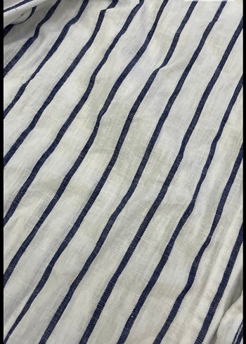 Erkek çizgili, Southblue marka M beden gömlek - Görsel 6