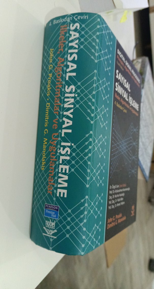 Sayısal Sinyal İşleme - İlkeler ve Uygulamalar - Görsel 2