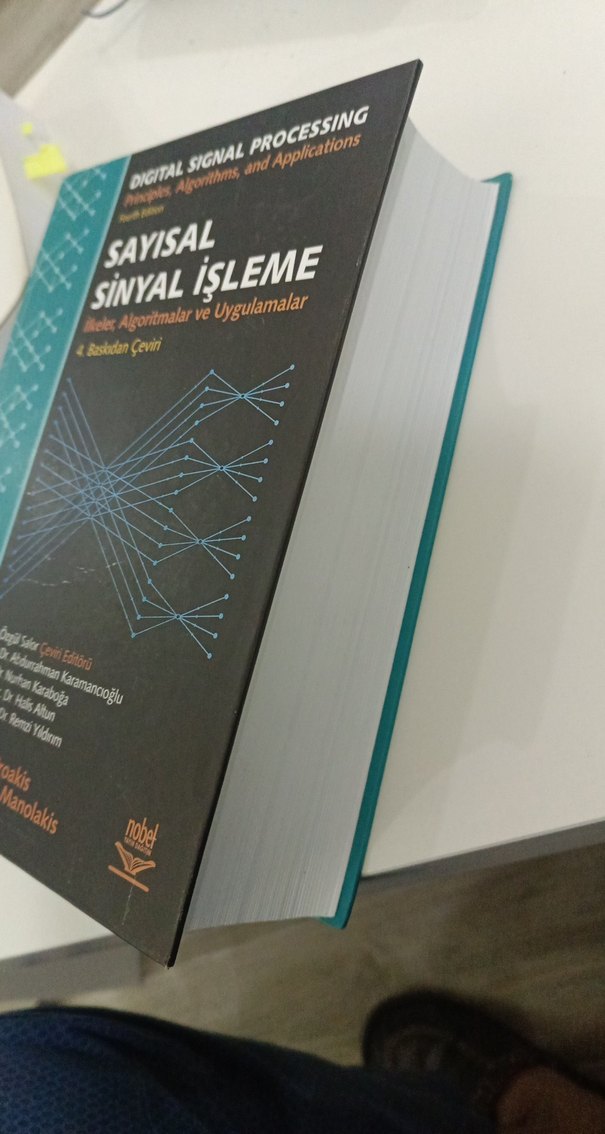 Sayısal Sinyal İşleme - İlkeler ve Uygulamalar - Görsel 3
