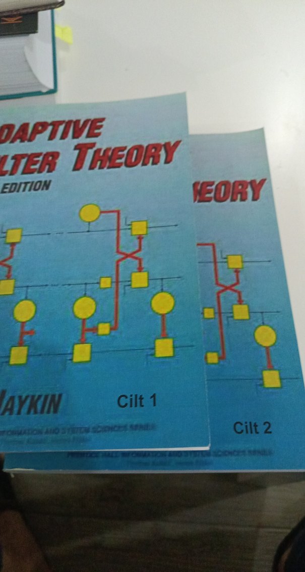 Adaptive Filter Theory - Simon Haykin, 2 Cilt - Görsel 2