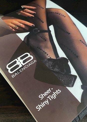 Balenciaga ince Külotlu Çorap - Görsel 2