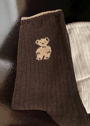 6 çift pamauklu ayıcıklı çorap - Görsel 9