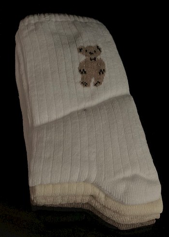 6 çift pamauklu ayıcıklı çorap - Görsel 10