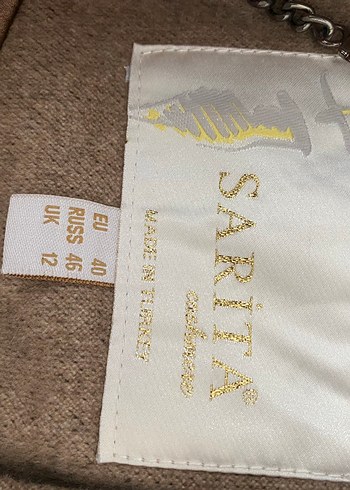 Bej Kadın Uzun  Kaban - Görsel 5