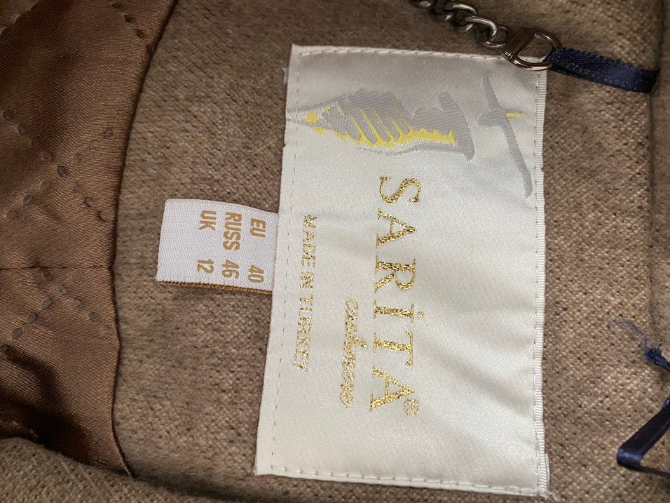 Bej Kadın Uzun  Kaban - Görsel 5