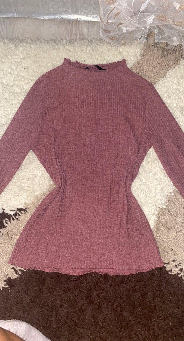 Vücuda yapışan uzun kollu bluz - Görsel 2