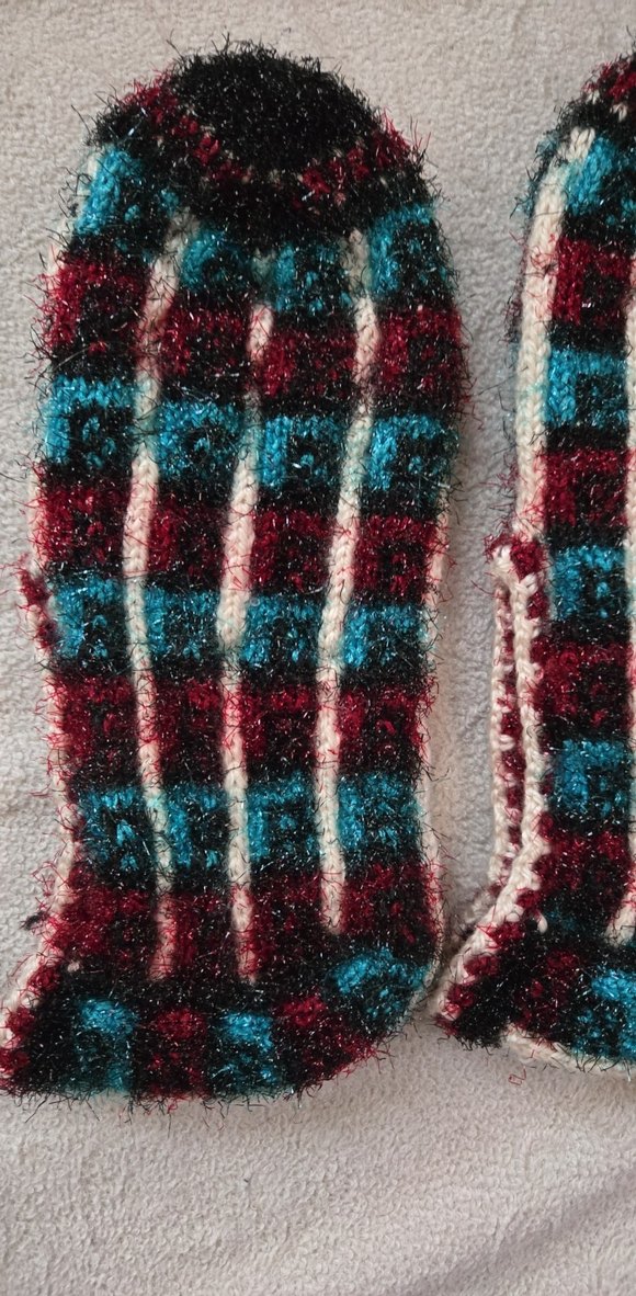 El örgüsü bayan patik - Görsel 2