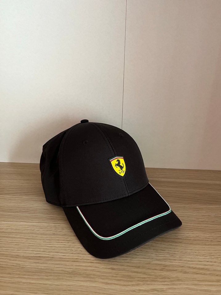 Puma Siyah Ferrari Logolu Erkek Şapka - Görsel 2