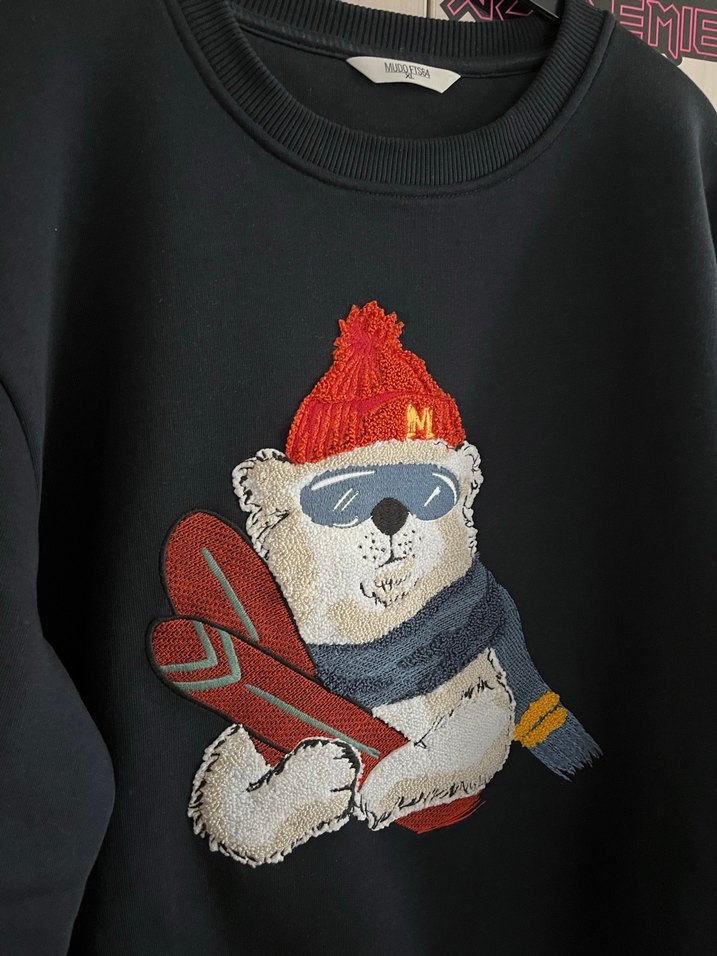 Mudo Desenli Sweatshirt - Görsel 2