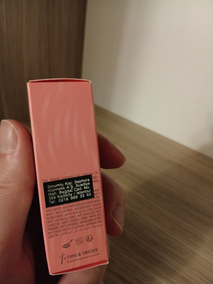 Benefit Cosmetics Mat Tint Likit Ruj - Görsel 4