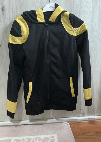 mystic messenger 707 cosplay kapsonlu fermuarli sweatshirt - Görsel 2