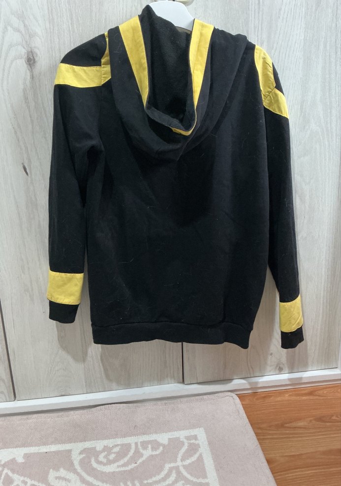 mystic messenger 707 cosplay kapsonlu fermuarli sweatshirt - Görsel 3