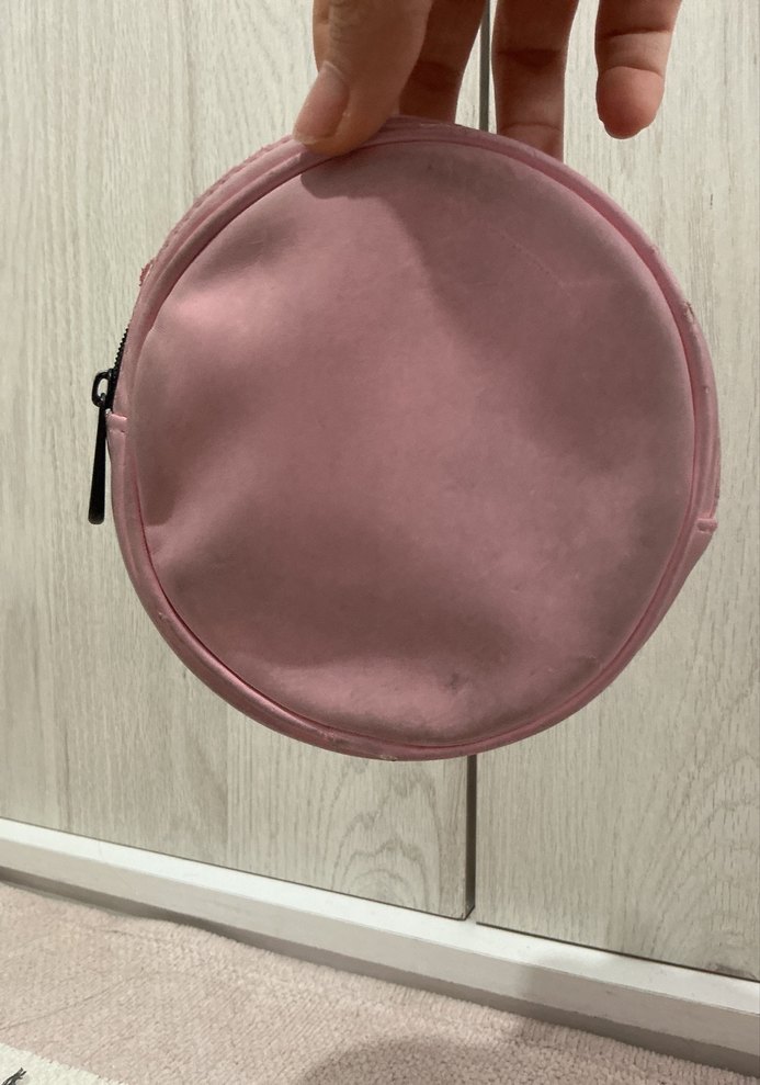 Dior Pembe Yuvarlak Çantası - Görsel 2