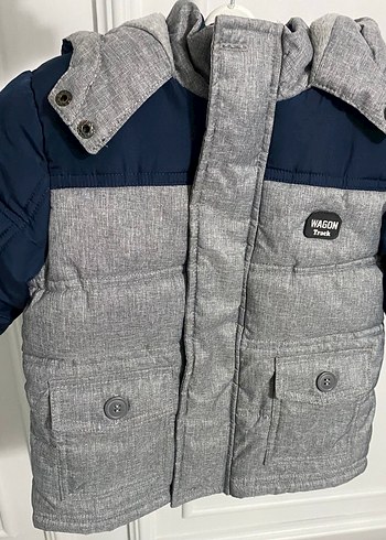 Erkek Çocuk Gri Street Wear Mont - Görsel 4