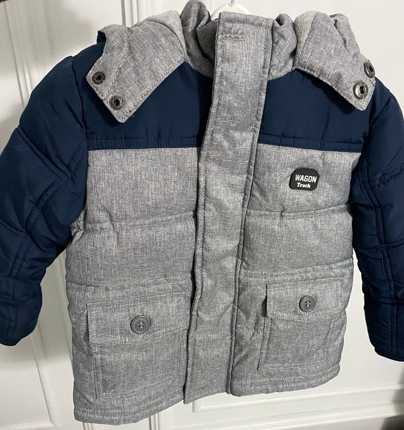 Erkek Çocuk Gri Street Wear Mont - Görsel 4