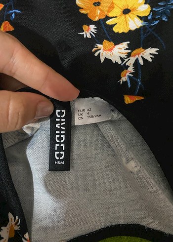 Çiçek Desenli Askılı elbise - Görsel 3