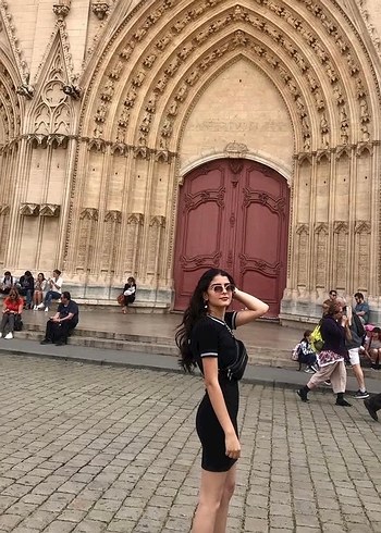 H&M siyah elbise - Görsel 2