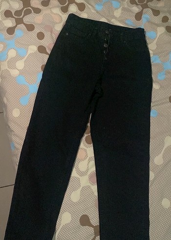 siyah kot pantolon - Görsel 2