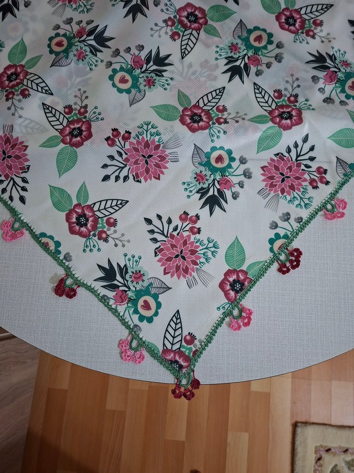 Leke tutmaz masa örtüsü el emegi sıfır paketli gönderilecektir - Görsel 3