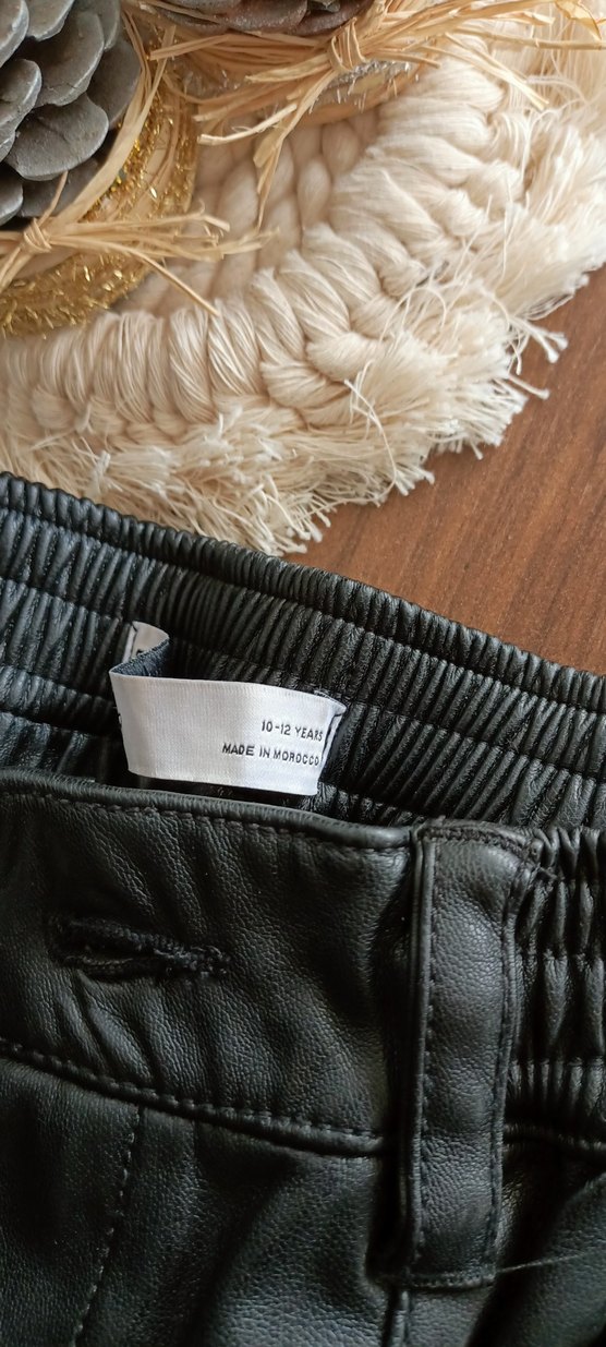 Deri Rahat Kesim Cocuk Pantolon - Görsel 4