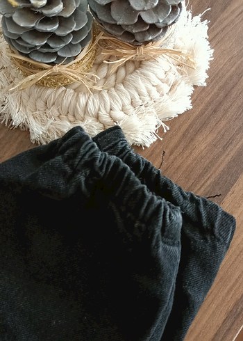 Bershka Siyah Baskılı Salaş Çocuk Jean - Görsel 3