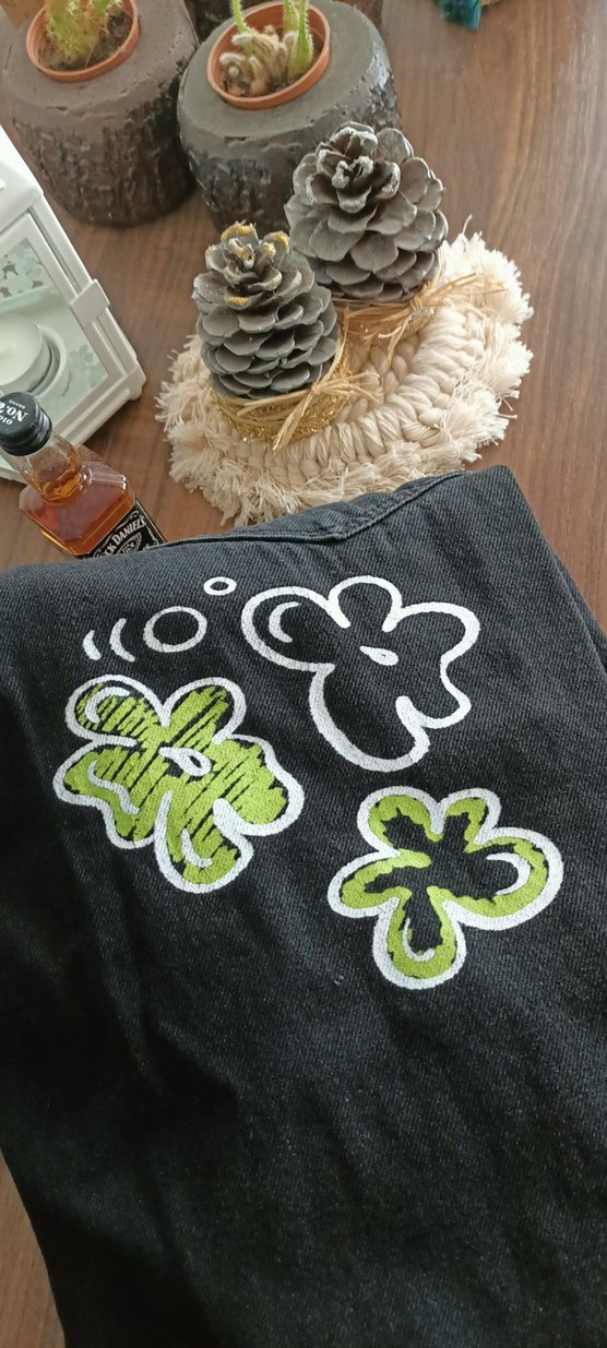 Bershka Siyah Baskılı Salaş Çocuk Jean - Görsel 2