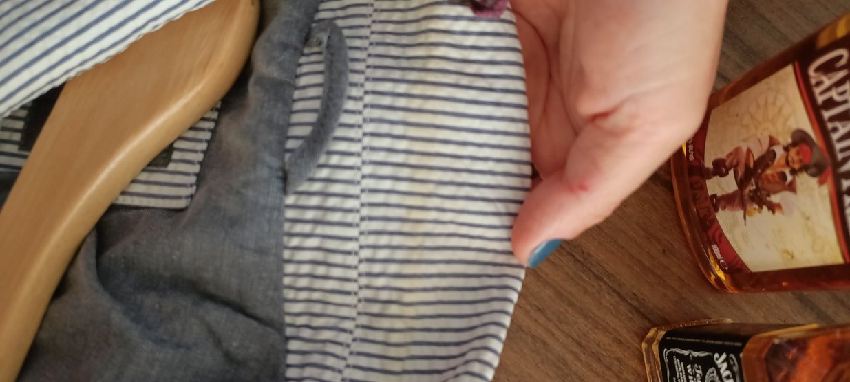 Koton Gri Çizgili Erkek Blazer Ceket - Görsel 5