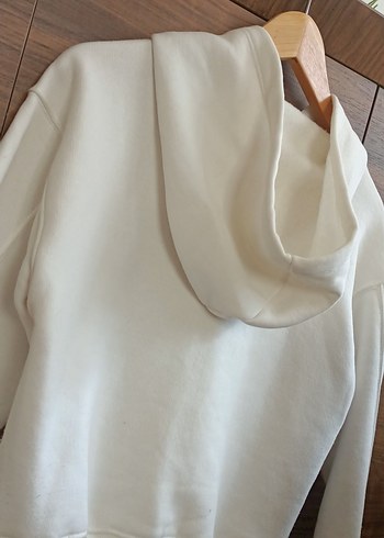 Koton Xs Beyaz Kadın Sweatshirt - Görsel 3