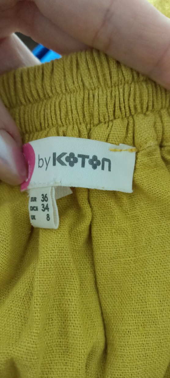 Koton S beden Keten Etek - Görsel 3