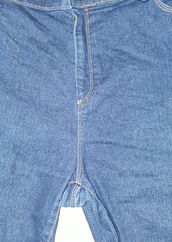 Lacivert Kadın Denim Pantolon - Görsel 4