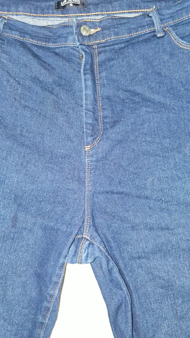 Lacivert Kadın Denim Pantolon - Görsel 4