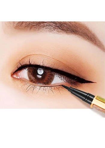 Turuncu Suya Dayanıklı Hızlı Kuruyan Eyeliner - Görsel 3