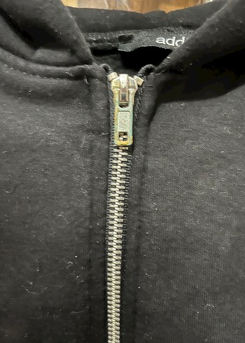 Kadın Siyah Fermuarlı hırka - Görsel 4