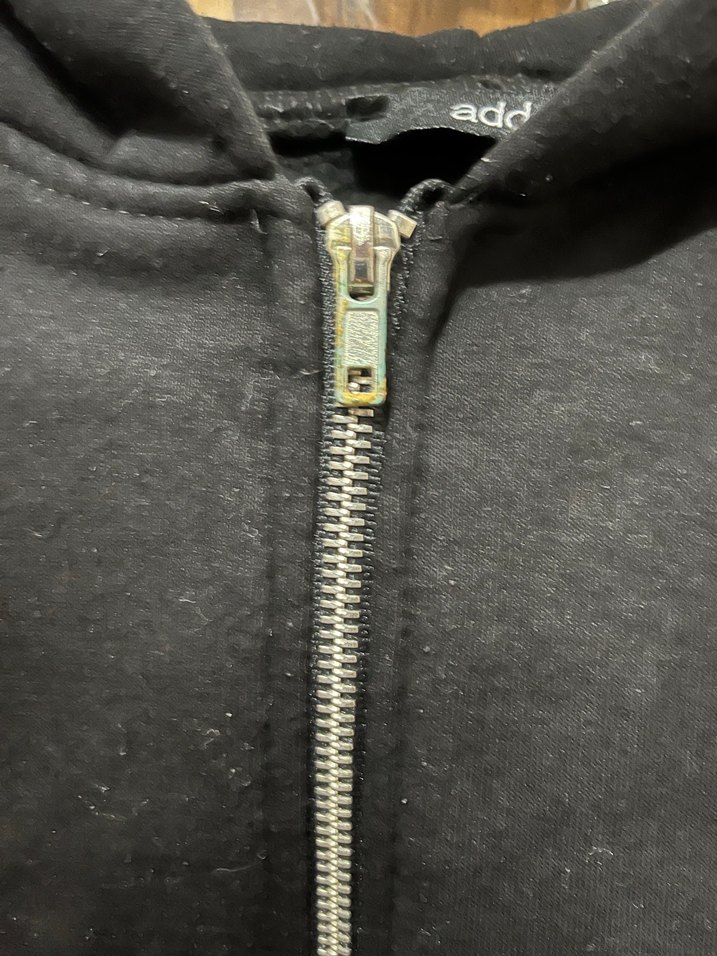 Kadın Siyah Fermuarlı hırka - Görsel 4