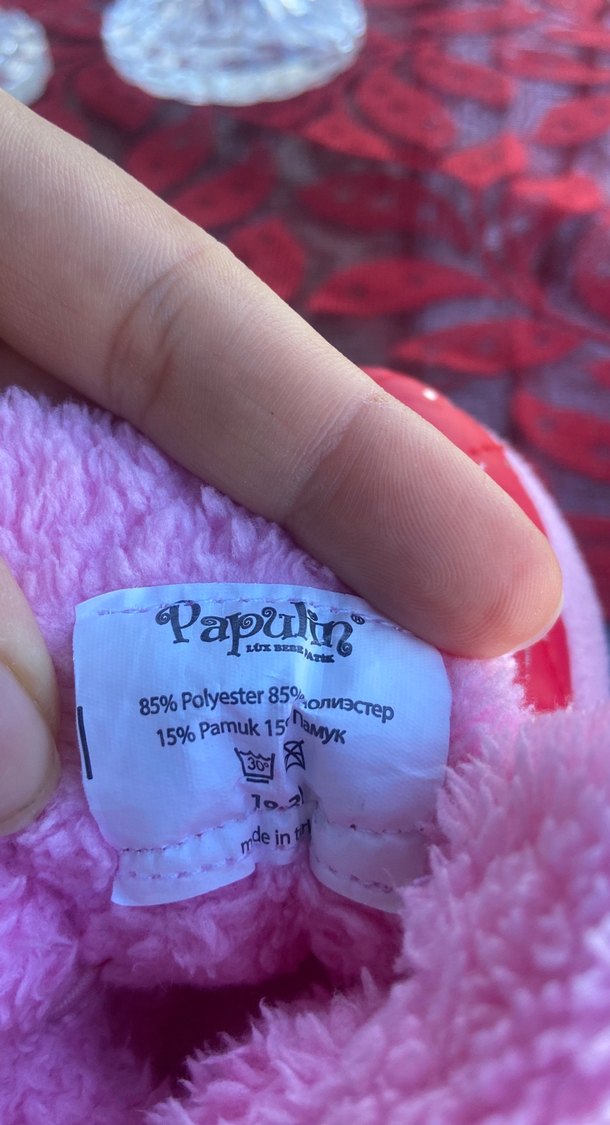 Kız bebek panduf - Görsel 2