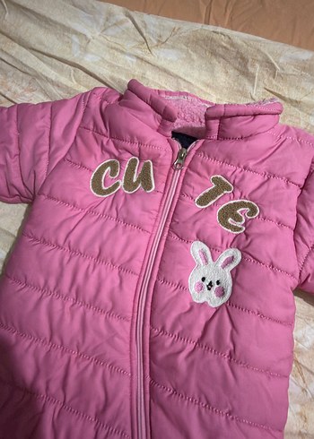 Pembe Bebek Tulumu Fermuarlı - Görsel 2