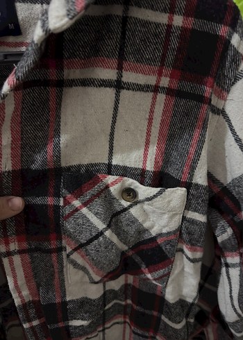 Siyah Ekose Pamuklu Uzun Kollu Gömlek - Görsel 3