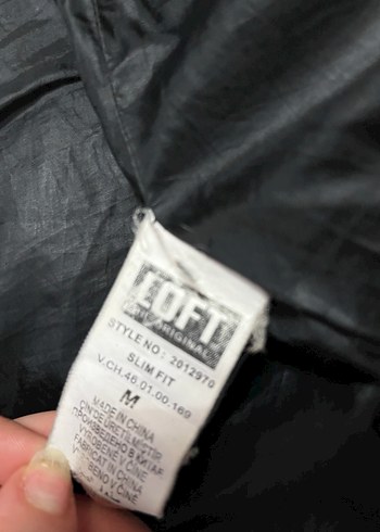 Fermuarlı Siyah Günlük Kadın Kışlık Ceket - Görsel 11