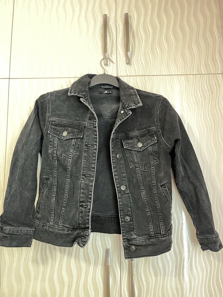 Ltb Gri Düğmeli Kadın Denim Ceket - Görsel 3