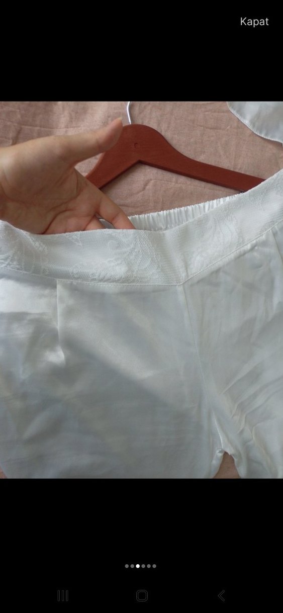 saten sabahlik set - Görsel 3