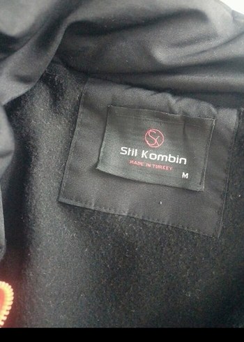 Düğmeli Siyah Erkek Kışlık Mont - Görsel 4