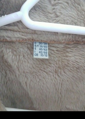 Bej Süet Kadın ceket - Görsel 4