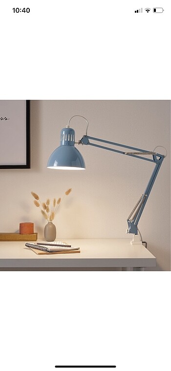 İkea çalışma masası lambası