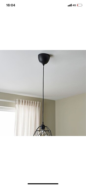 Ikea İkea sarkıt lamba kablosu