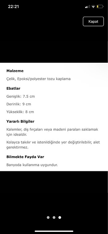  Beden İkea pano parçası