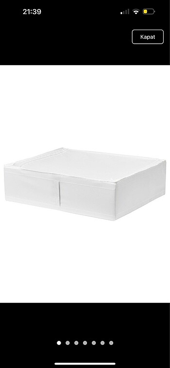 Ikea hurç 65x53x19 (2 adet)