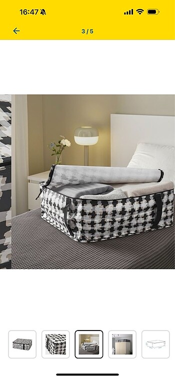 Beden Ikea hurç 55x49x19 (2 adet)