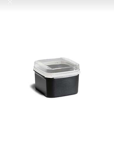 Tupperware özel kare 2,6lt