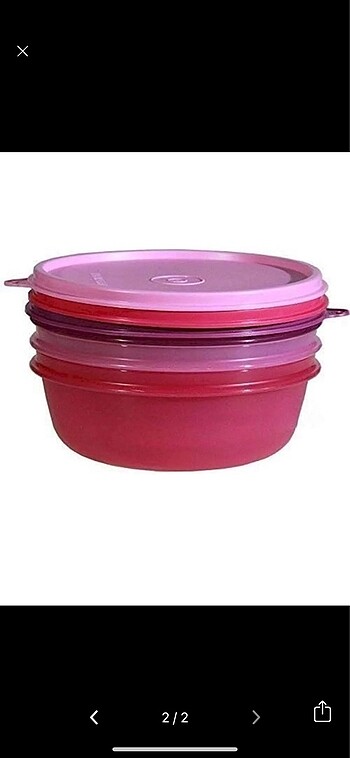 Tupperware Tupperware şekerpare 600ml