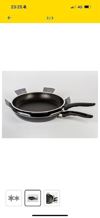 Ikea İkea tava koruyucu (3 set,6parça)